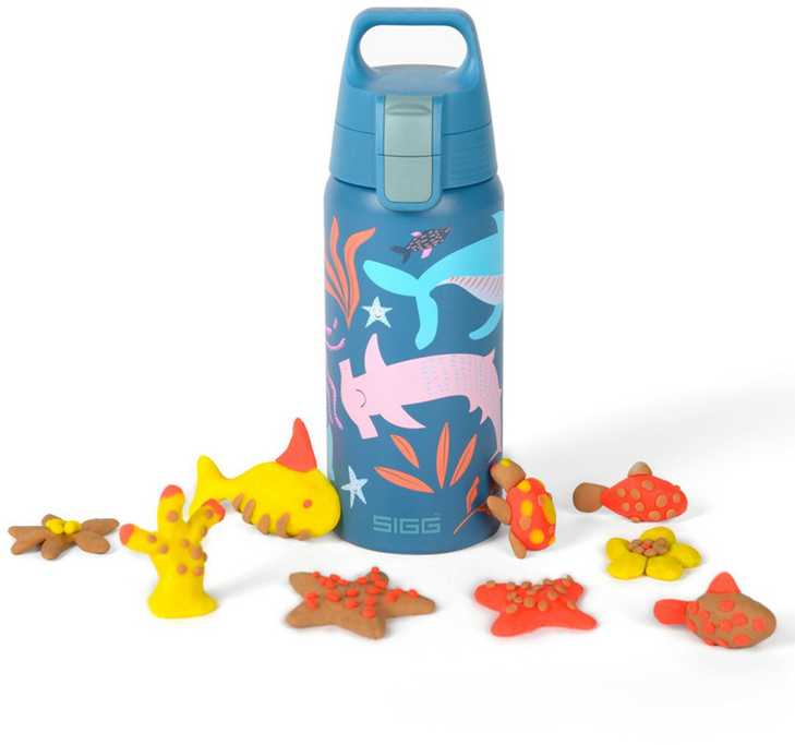 Gertuvė Sigg Shield One Mėlyna Word, 500 ml