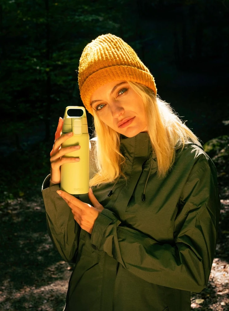 Gertuvė SIGG Shield Therm ONE, 0,5 L | Žalias