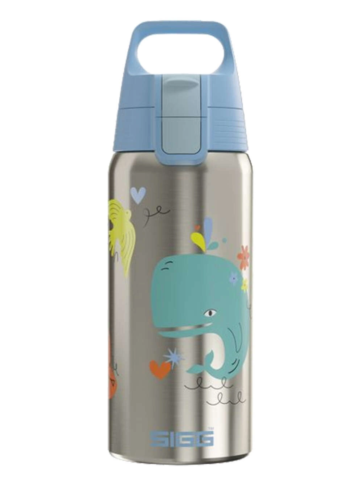 Gertuvė Sigg Kids Shield Therm One Whale Friend, 500 ml