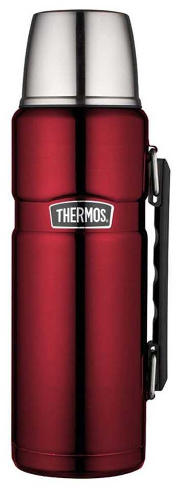 Termosas Thermos King 1.2l raudonas, išlaiko šilumą/šaltį 24h