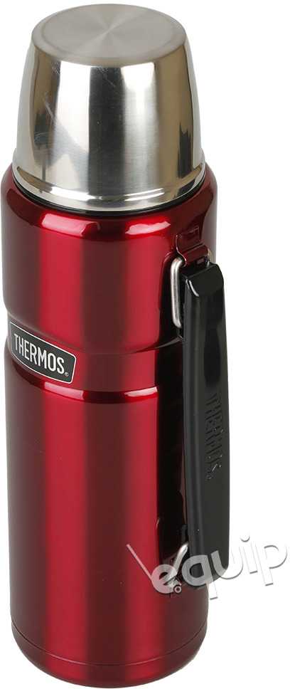 Termosas Thermos King 1.2l raudonas, išlaiko šilumą/šaltį 24h