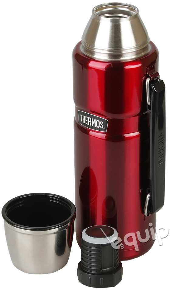 Termosas Thermos King 1.2l raudonas, išlaiko šilumą/šaltį 24h