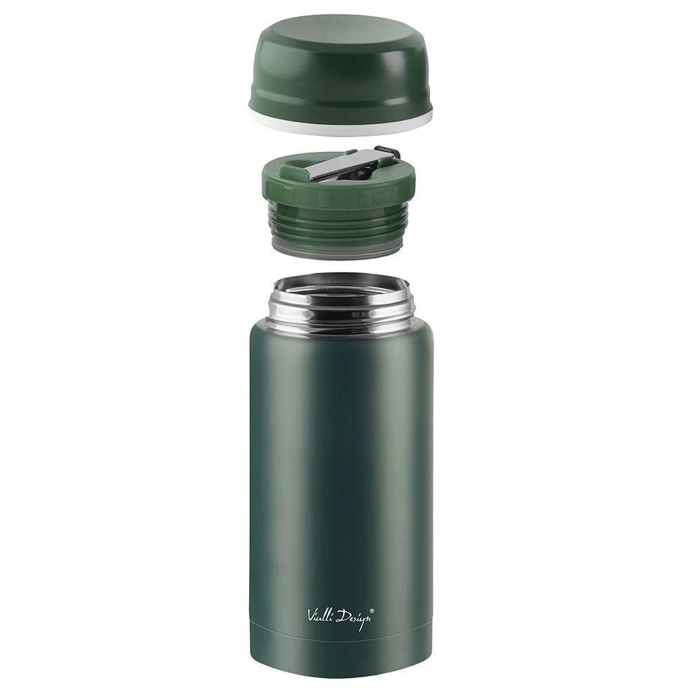 Vialli Design Kulig Spolka su o.o (Lenkija) Termosas maistui, nerūdijantis plienas, žalias 750ml