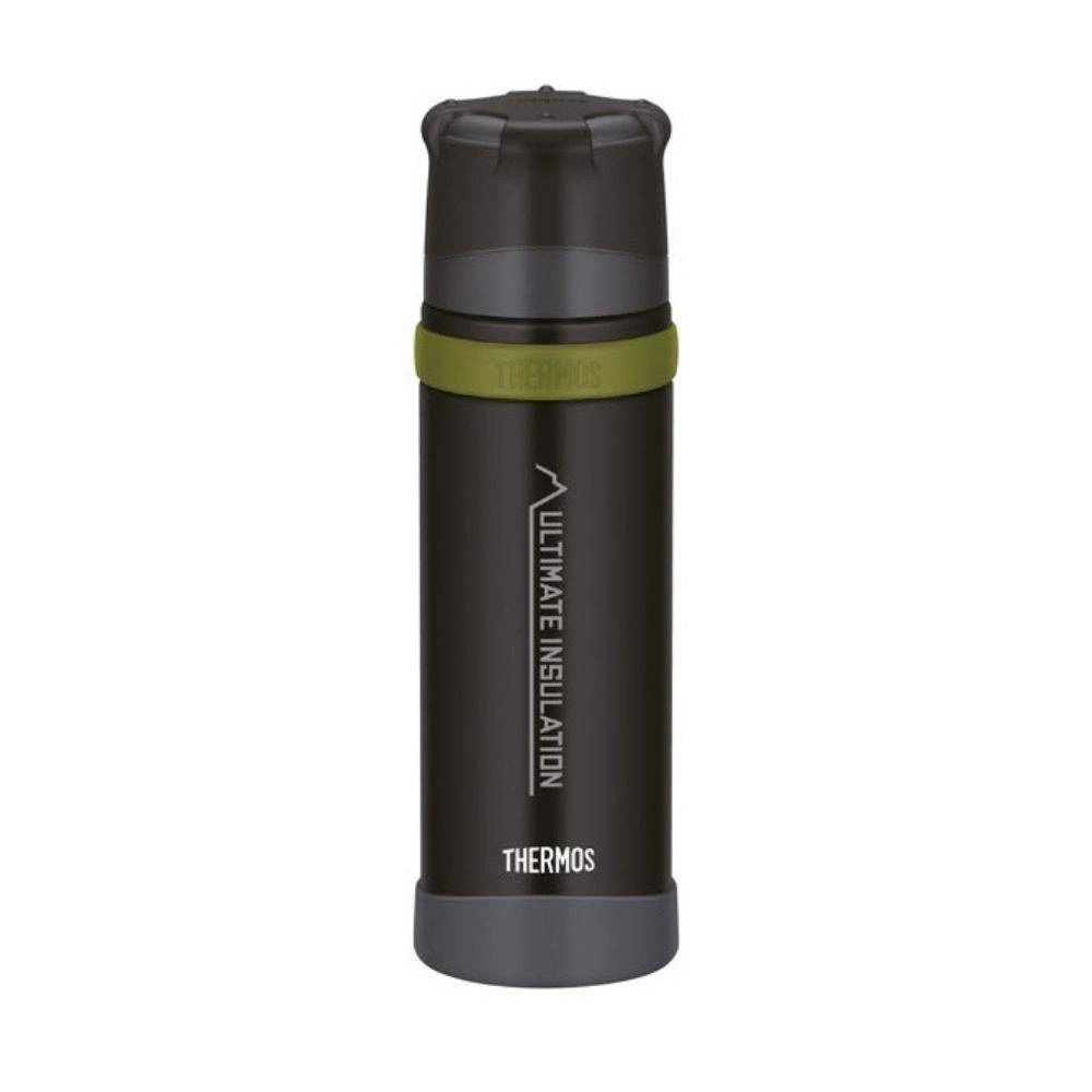 Thermos Kalnų HFX turistinis terminas 0.5 l Juodas