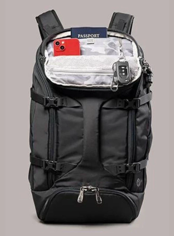 Turistinė kuprinė Pacsafe Venturesafe EXP35 35 l Juodas
