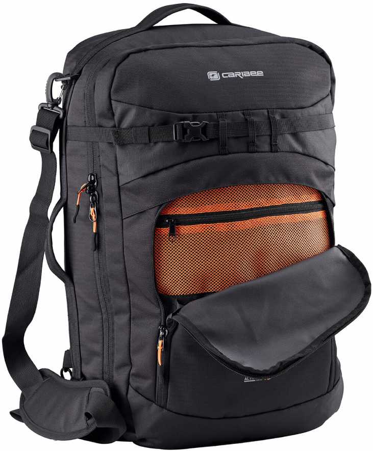 Caribee Altitude 40L Juodas Kelioninis Krepšys