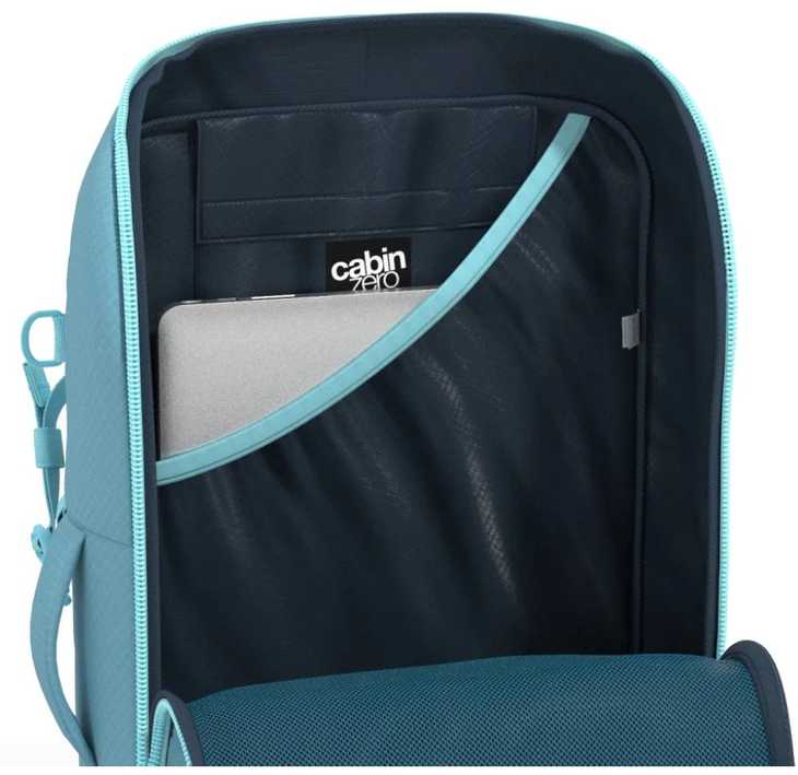 Cabinzero Adv 42l kelioninis kuprinės-rankinės dėklas, Maldyvų mėlyna