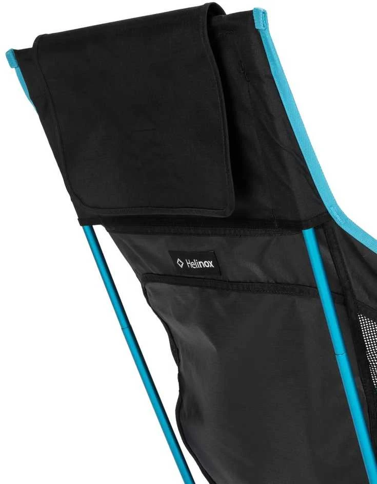 Helinox Chair One Highback (RE) 4 kojų stovyklavimo kėdė, juoda, mėlyna