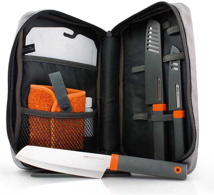 GSI Outdoors Rinkinys noży Santoku