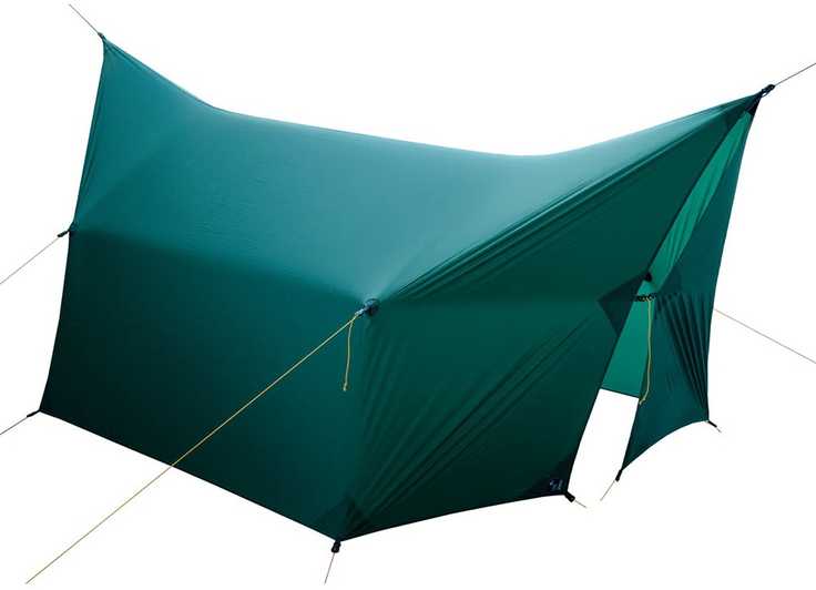 Tarp'as kelioninis Ticket To The Moon, žalias, 250 x 250 cm