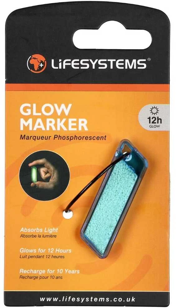 Tamsoje šviečiantis daiktų žymeklis Lifesystems Glow Marker - Mėlyna