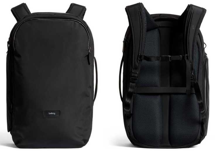 Bellroy Transit Travel Pack Pro 38L juodas