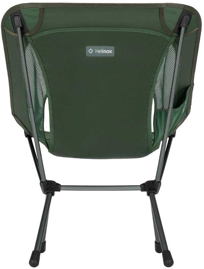 Carruzzo Helinox Chair One (RE) Turistinė kėdė 4 kojos Juoda, Žalia