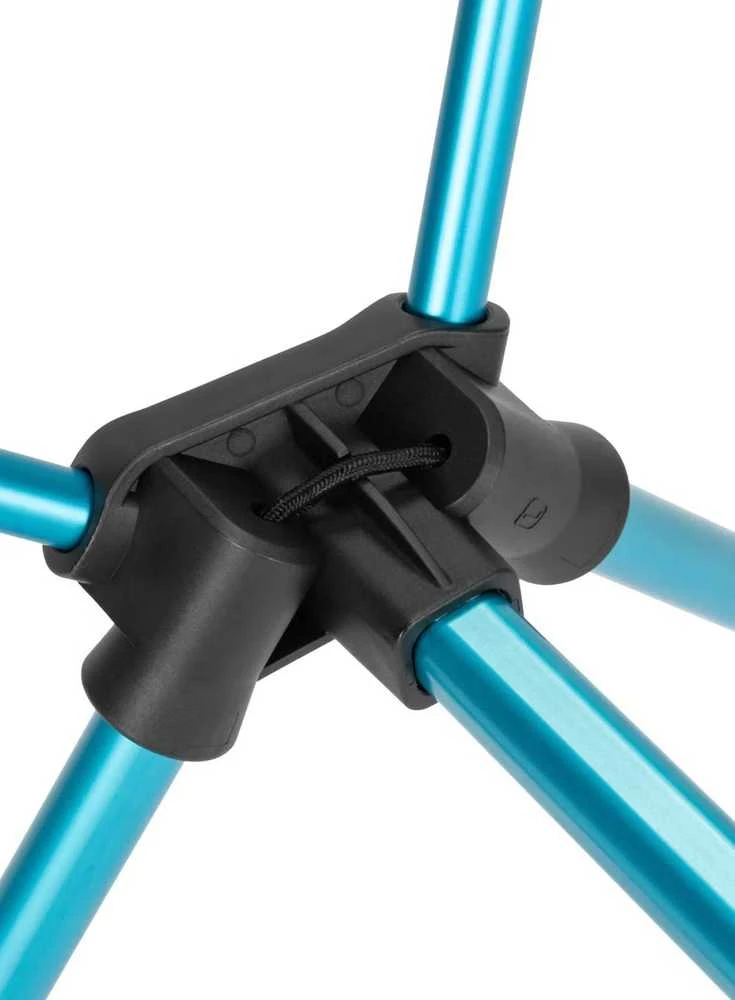 Helinox Chair One Highback (RE) 4 kojų stovyklavimo kėdė, juoda, mėlyna