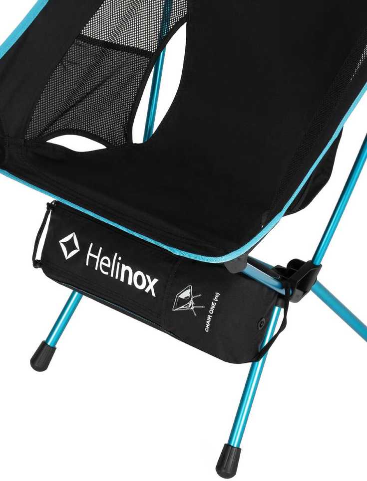 Helinox Chair One (RE) Krzesło kempingowe 4 x noga Juodas, Mėlyna