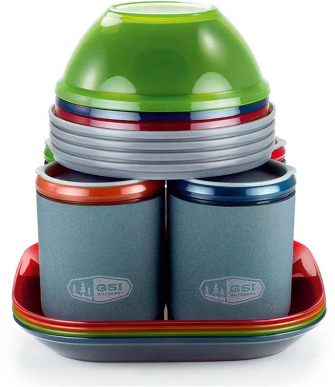 GSI Outdoors INFINITY 4 ASMENŲ PRABANGUS STALŲ RINKINYS (75400)