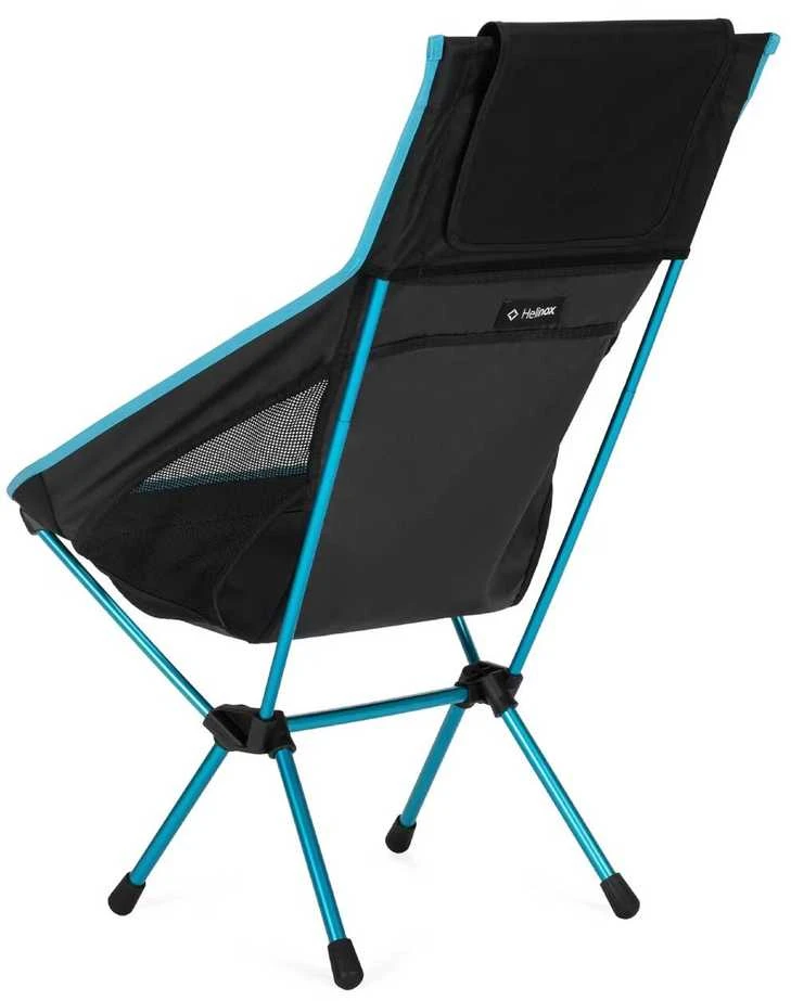 Helinox Chair One Highback (RE) 4 kojų stovyklavimo kėdė, juoda, mėlyna