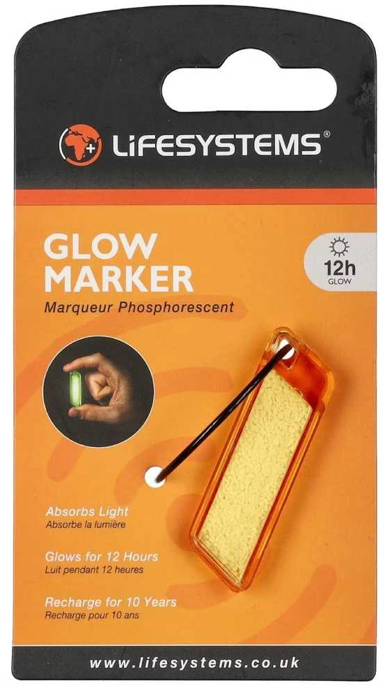 Tamsoje šviečiantis daiktų žymeklis Lifesystems Glow Marker - Oranžinė