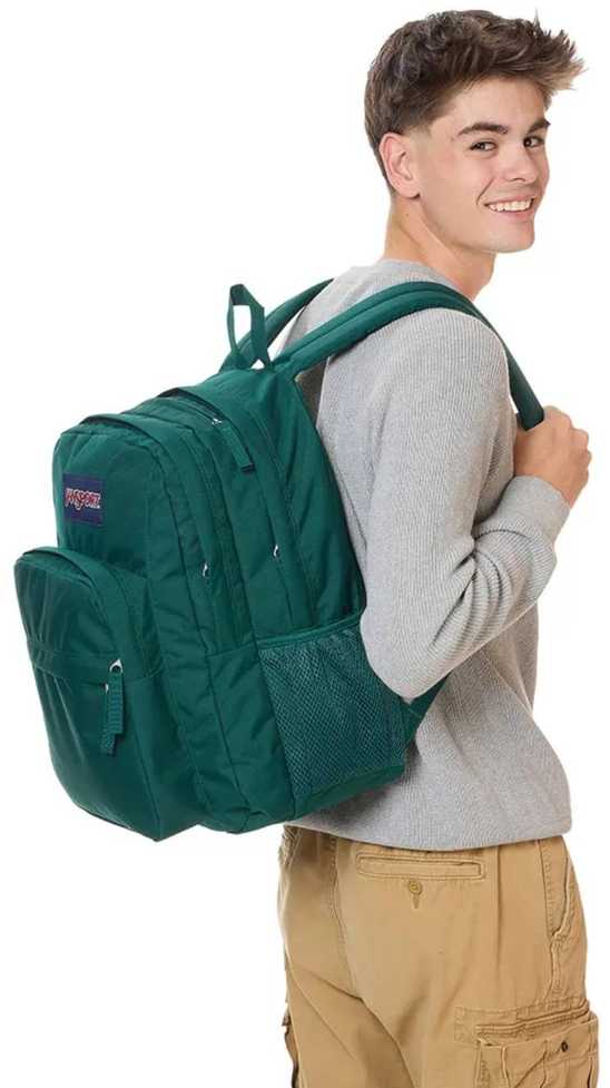 JanSport Big Day Pack Backpack žalia One size (EK0A5BLE5J4)