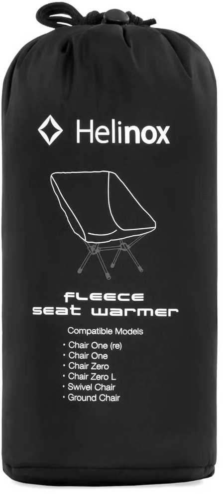 Helinox Fleece Chair One/(re)/Zero/Swivel, Juodas Fleece (H10003305)