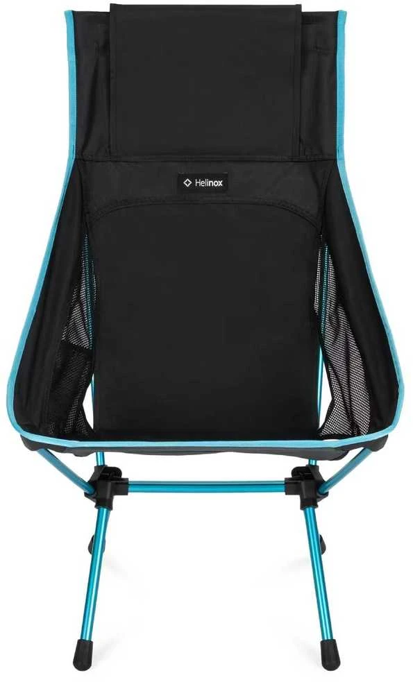 Helinox Chair One Highback (RE) 4 kojų stovyklavimo kėdė, juoda, mėlyna