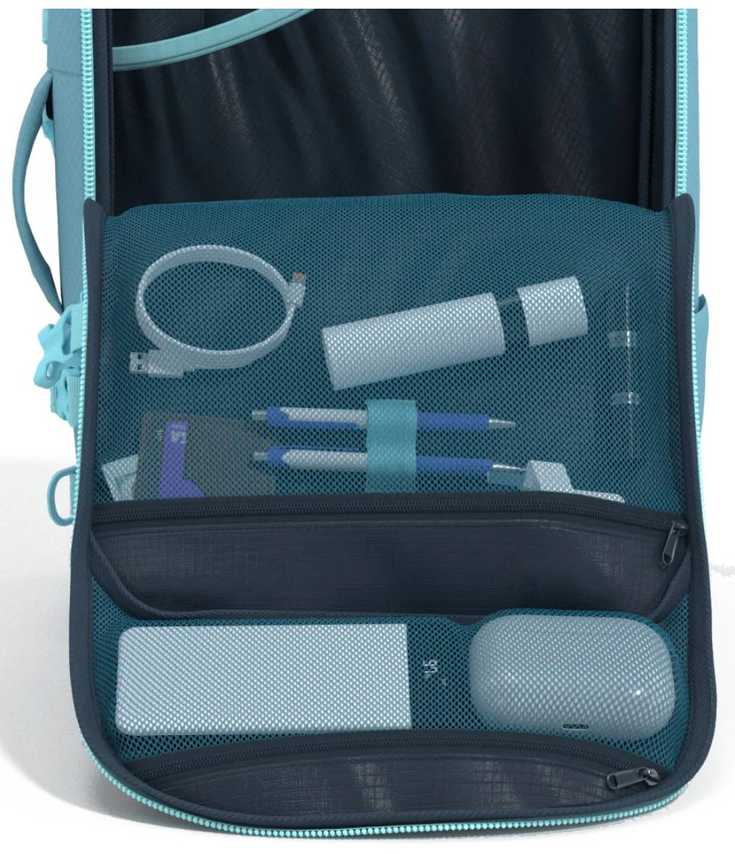 Cabinzero Adv 32 l kelioninis kuprinės-rankinės dėklas, maldives mėlynas