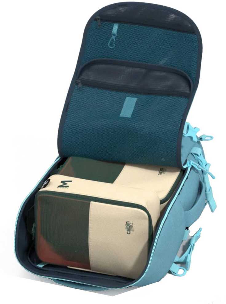 Cabinzero Adv 32 l kelioninis kuprinės-rankinės dėklas, maldives mėlynas