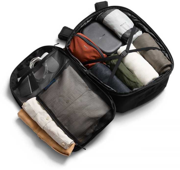 Bellroy Transit Travel Pack Pro 38L juodas