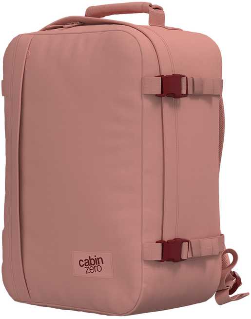 Cabinzero Mini 28l kelioninis rankinio bagažo kuprinė - Macaroon Rožinė