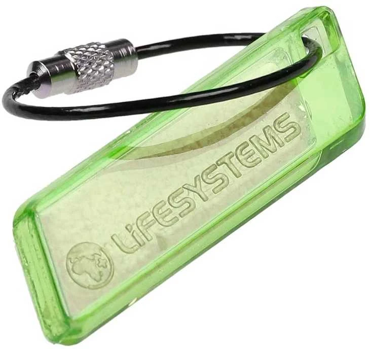 Tamsoje šviečiantis daiktų žymeklis Lifesystems Glow Marker - Žalia