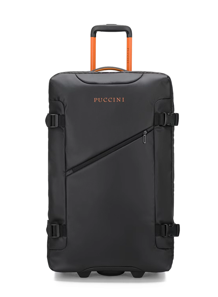 PUCCINI DIDELIS MINKŠTAS lagaminas ANT 2 RATŲ EM50249A-1 COLORADO Juodas