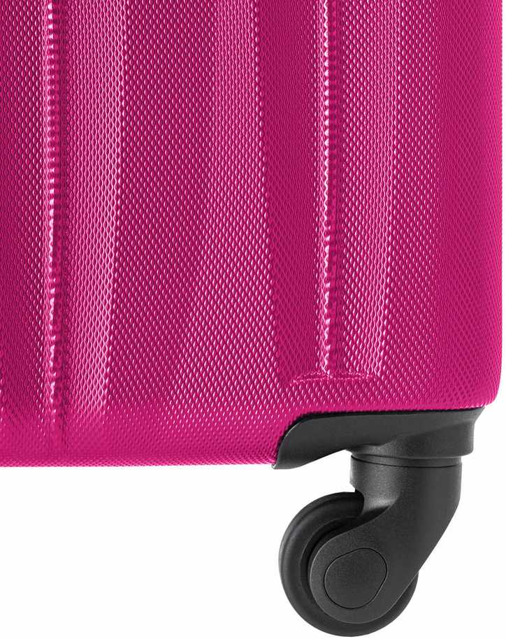 Kelioninis PUCCINI BALI didelis lagaminas ABS021A 3A Rožinis