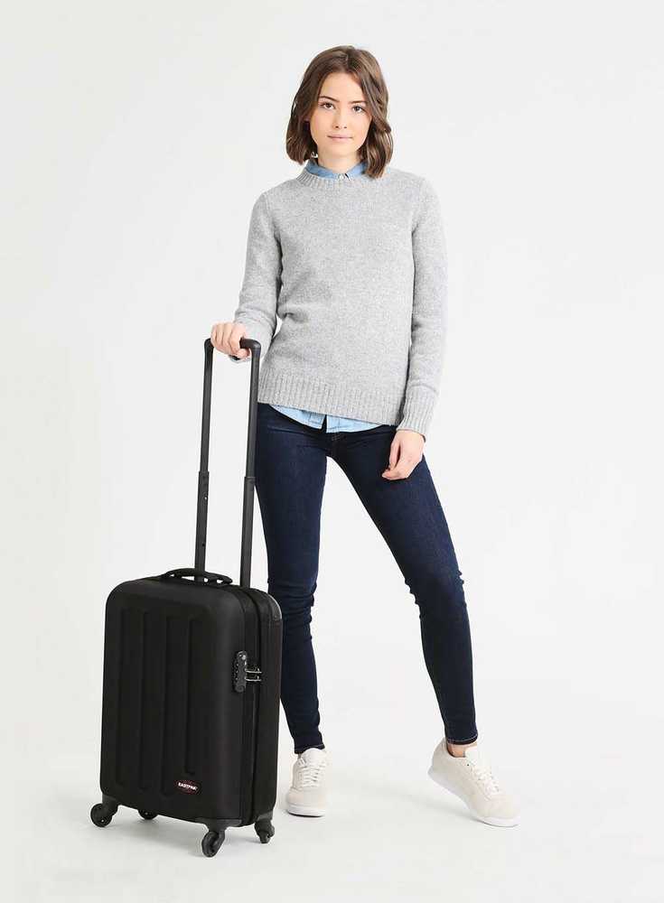 Kelioninis Eastpak Tranzshell S lagaminas juodas vienas dydis (EK00073F008)