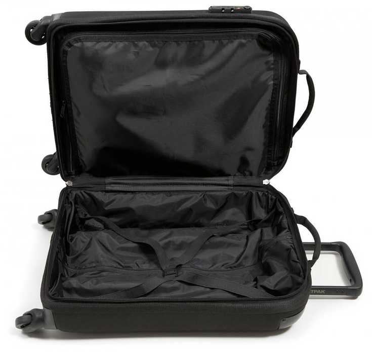 Kelioninis Eastpak Tranzshell S lagaminas juodas vienas dydis (EK00073F008)