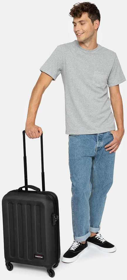 Kelioninis Eastpak Tranzshell S lagaminas juodas vienas dydis (EK00073F008)
