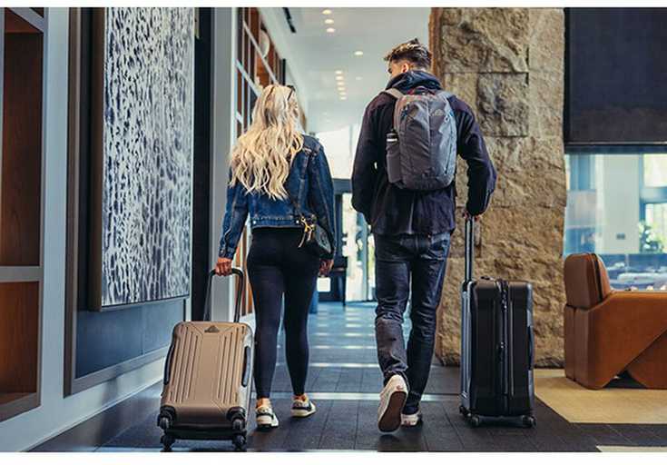 Kelioninis Walizka podróżna Gregory Quadro Pro Int Carry On - mirage tan