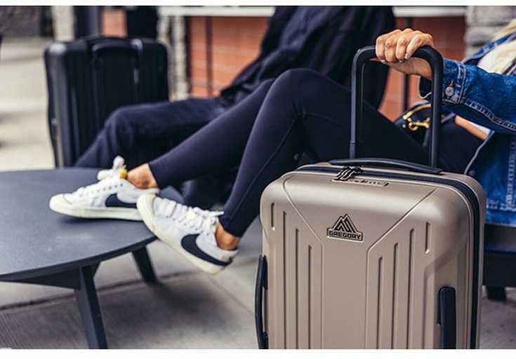 Kelioninis Walizka podróżna Gregory Quadro Pro Int Carry On - mirage tan