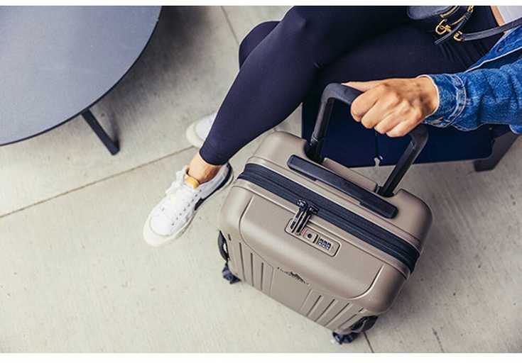 Kelioninis Walizka podróżna Gregory Quadro Pro Int Carry On - mirage tan
