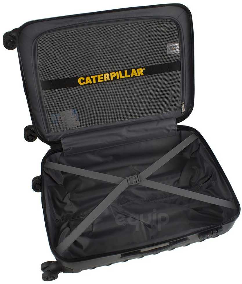 Kelioninis lagaminas CAT Trolley 24“, juodas