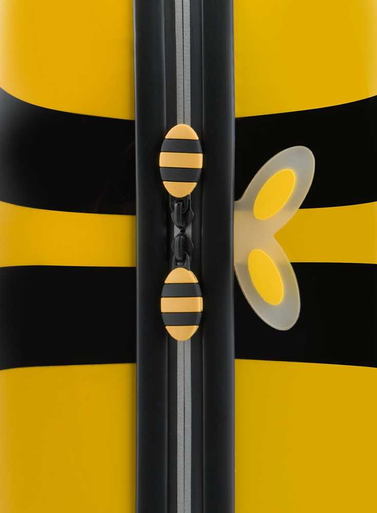Kelioninis Vaikiškas lagaminas ant ratų Kelionės PUCCINI Bee ABS026C