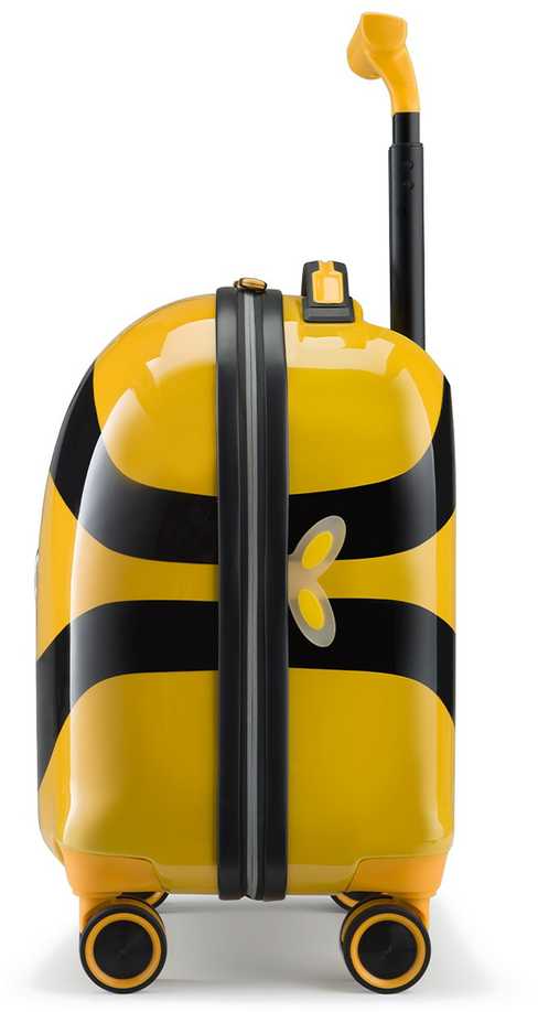 Kelioninis Vaikiškas lagaminas ant ratų Kelionės PUCCINI Bee ABS026C