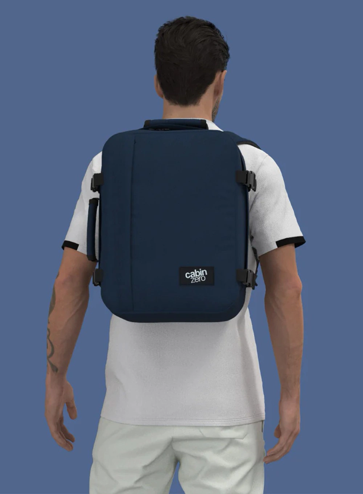 Kuprinė CabinZero Classic 2in1 28 l, tamsiai mėlyna