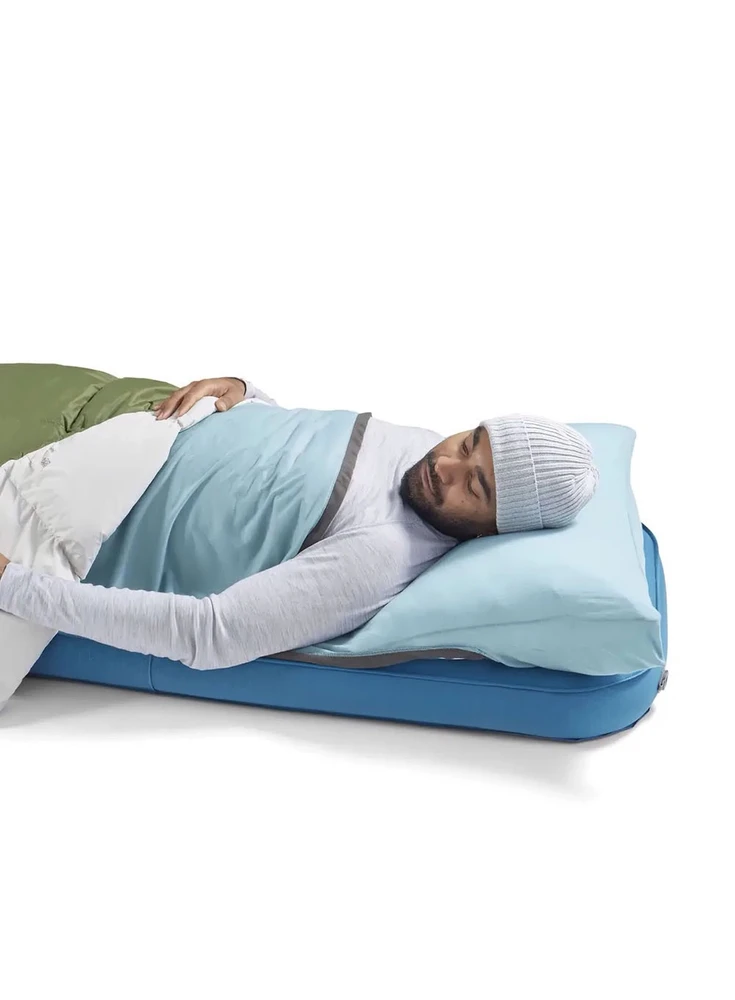 „Sea To Summit Comfort Blend“ stačiakampio formos miegmaišio įdėklas su pagalvės įdėklu