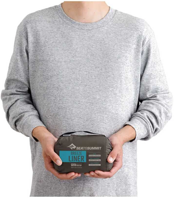 Sea To Summit Breeze Sleeping Bag Liner Rectangular w/ Pillow Sleeve