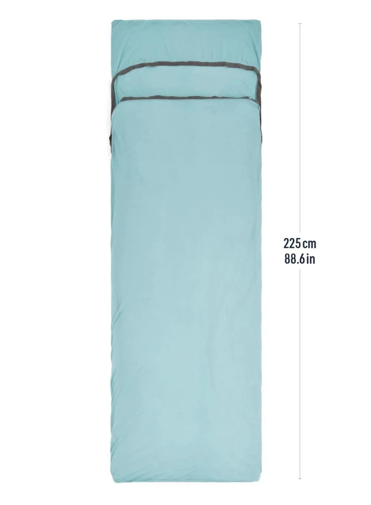 „Sea To Summit Comfort Blend“ stačiakampio formos miegmaišio įdėklas su pagalvės įdėklu