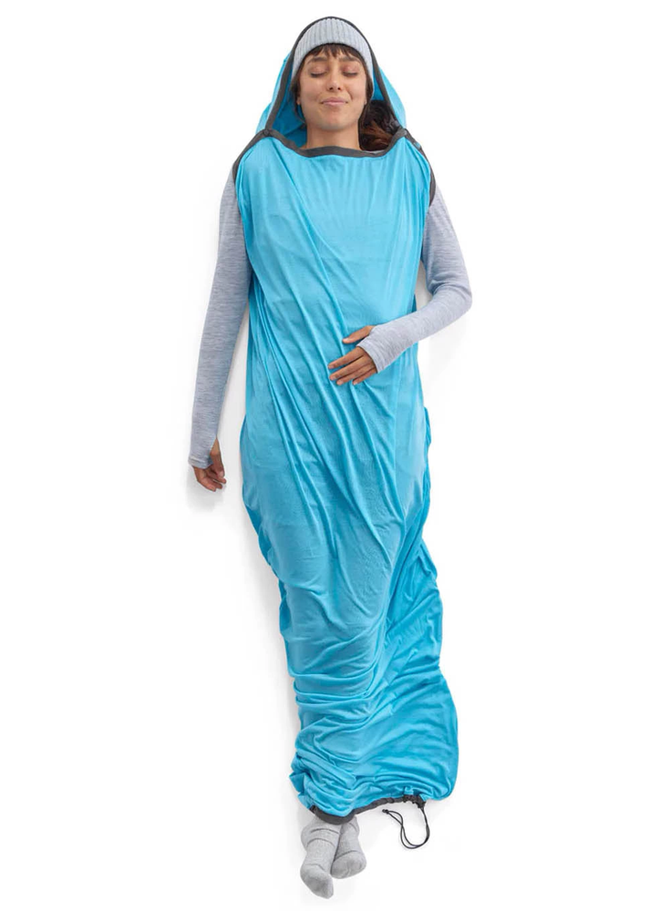 Sea To Summit Breeze Sleeping Bag Liner Mummy w/ Drawcord Standard