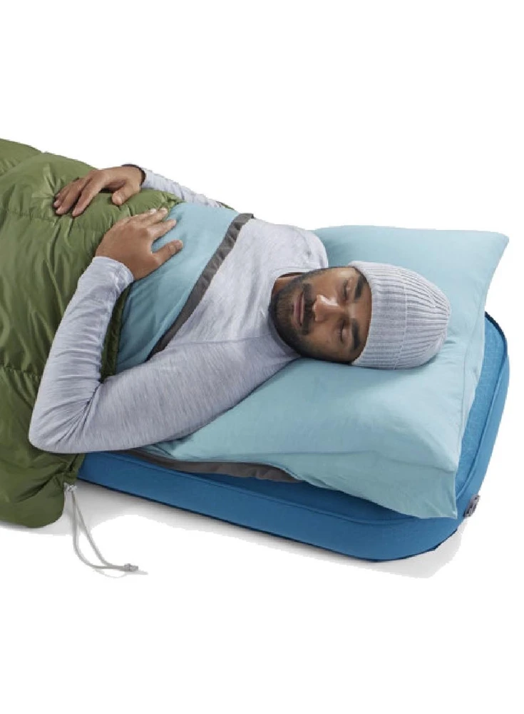 „Sea To Summit Comfort Blend“ stačiakampio formos miegmaišio įdėklas su pagalvės įdėklu