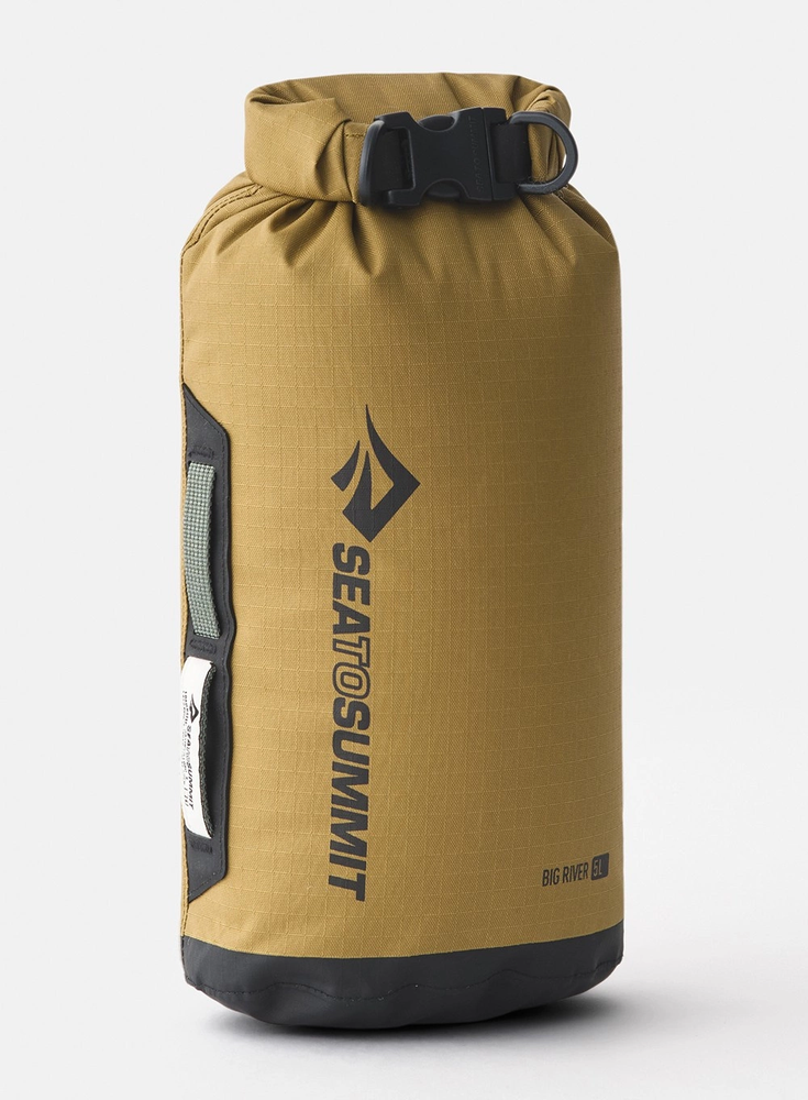 Sea To Summit Big River 5l vandeniui atsparus maišas, aukso spalvos