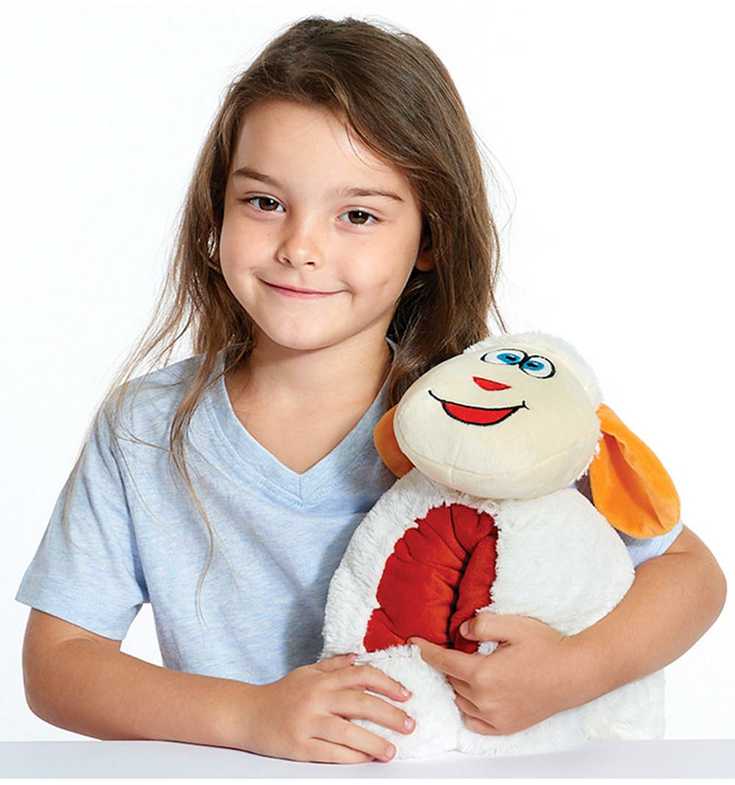 Blue Mėlyna TRAVEL Mėlynas PODUSZKA PODRÓŻNA DZIECĘCA OWIECZKA SNOWY