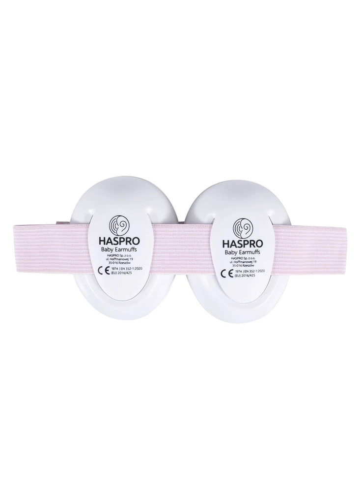 Haspro apsauginės ausinės kūdikiams rožinės BE05G BE05G